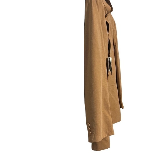 Gianni Vironi Mandarin Collar Super 100's 100% Fine Polyester Blazer - Picture 2 of 10